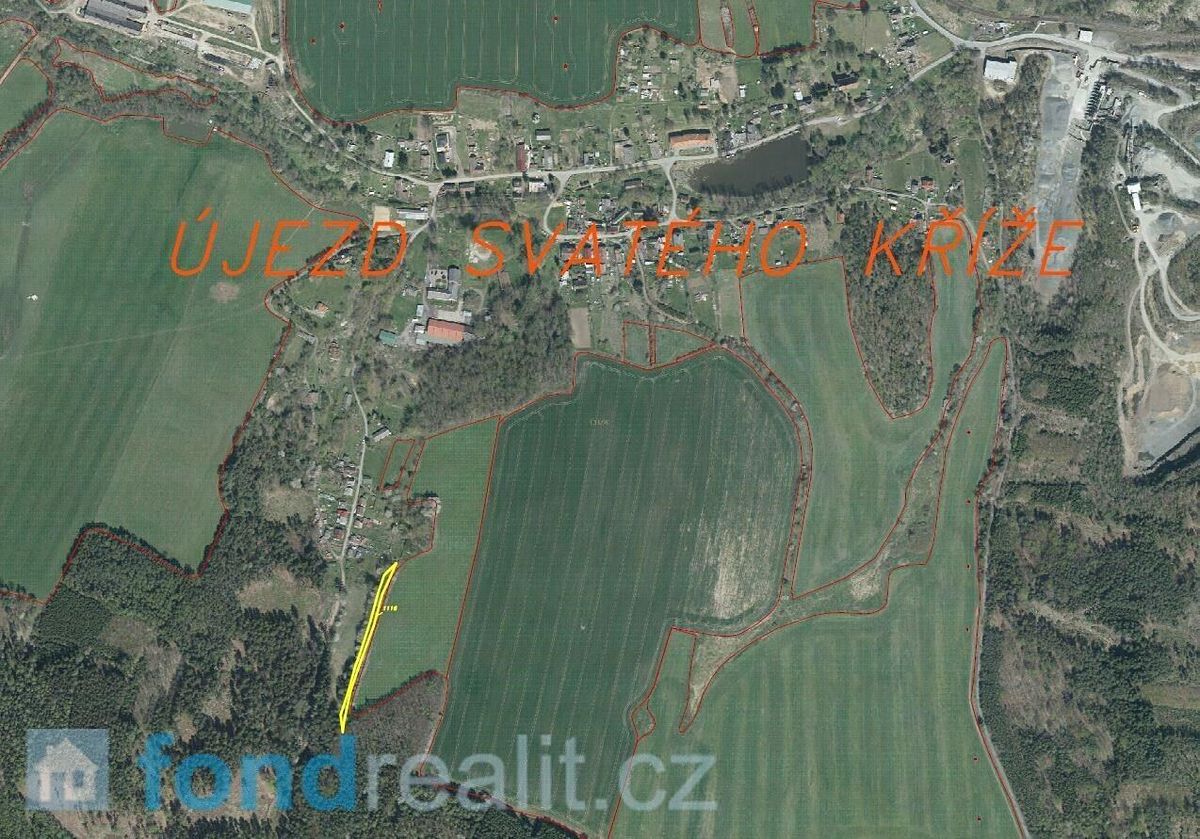 Prodej pole 1208 m² – fotografie 3