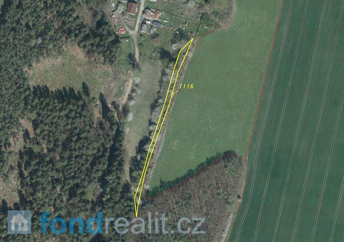 Prodej pole 1208 m² – fotografie 2