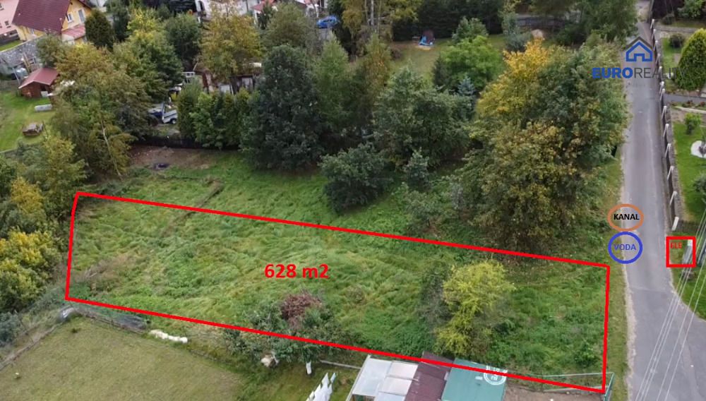 Prodej stavebního pozemku 628 m² – fotografie 2