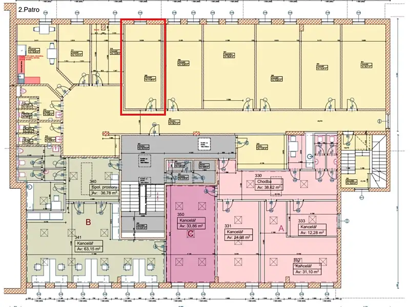 Pronájem kanceláře 22 m², Sedliště – náhled fotky 3