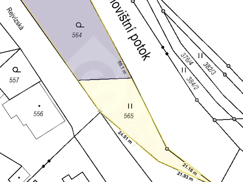 Prodej stavebního pozemku 1005 m², Jeseník – náhled fotky 1