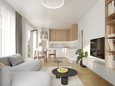 Prodej bytu 2+kk 52 m² (Jednopodlažní)