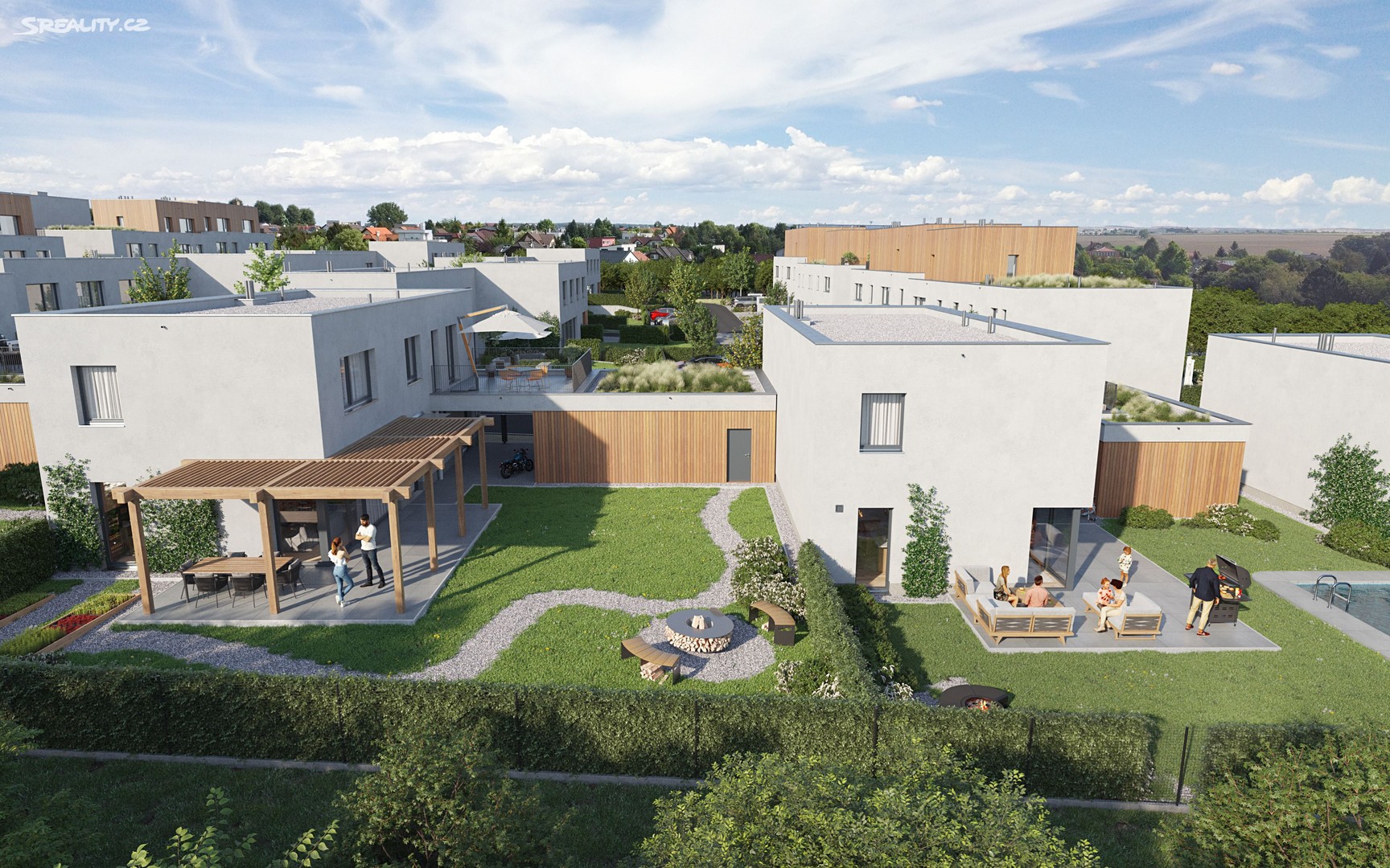Prodej  vily 169 m², pozemek 420 m², Klecany