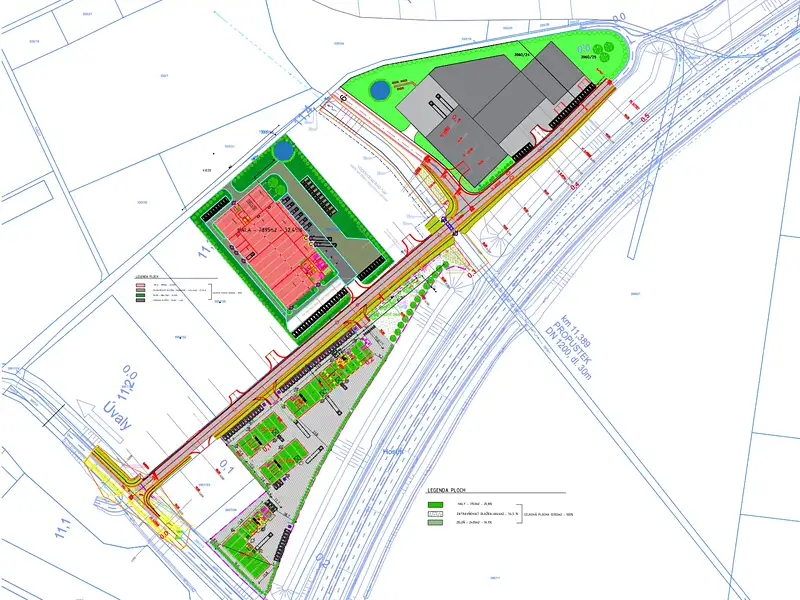 Prodej komerčního pozemku 5000 m², Úvaly – náhled fotky 2