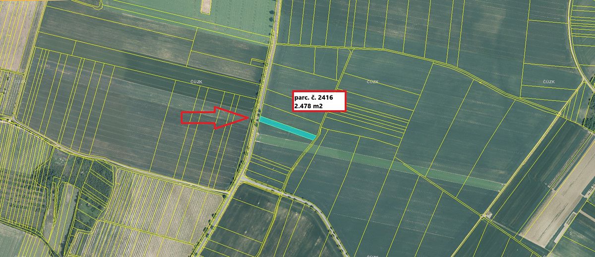 Prodej pole 11682 m² – fotografie 3