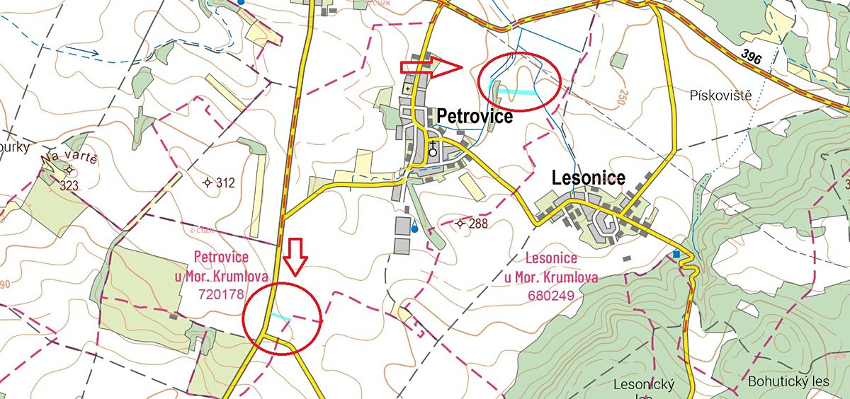 Prodej pole 11682 m²