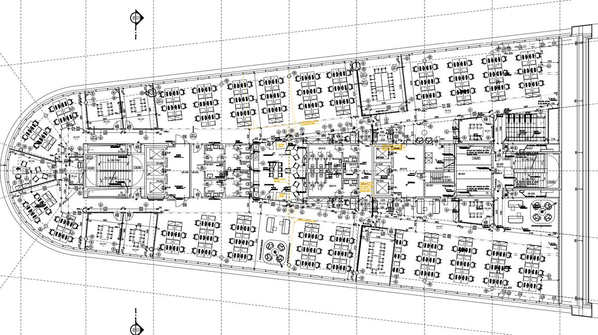 Pronájem kanceláře 1326 m² – fotografie 3