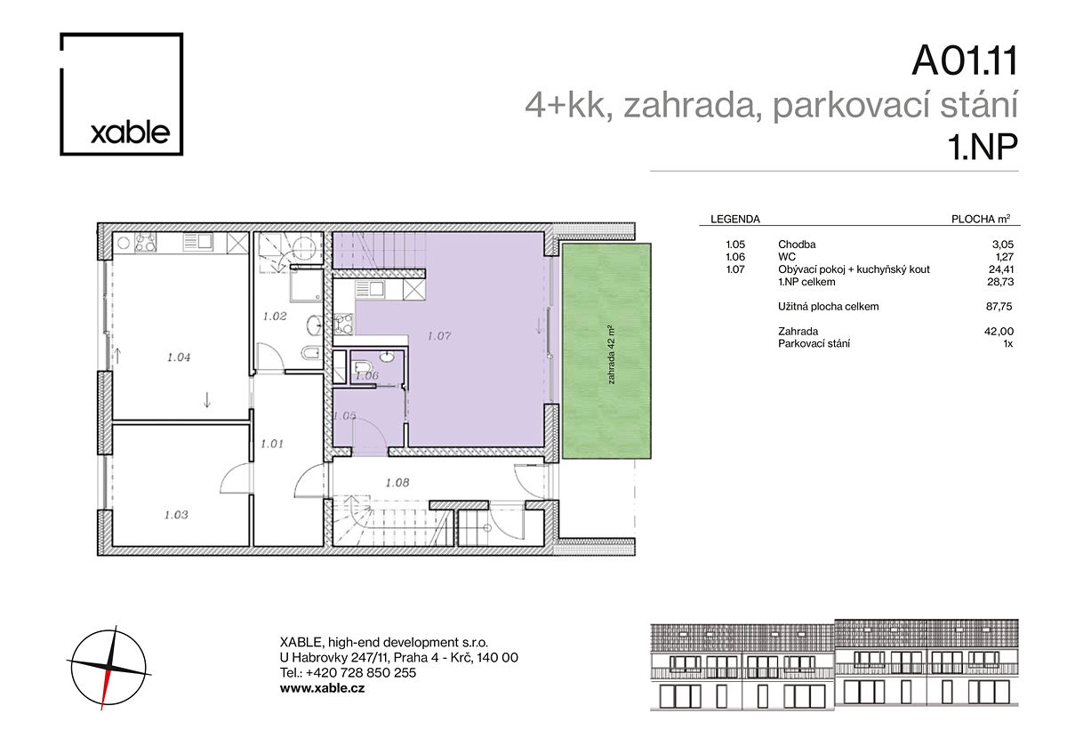 Prodej bytu 4+kk 87 m² – fotografie 3