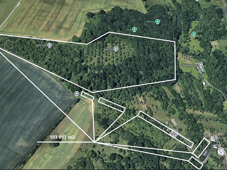 Prodej pozemku, 5 948 m² (1 z 6)