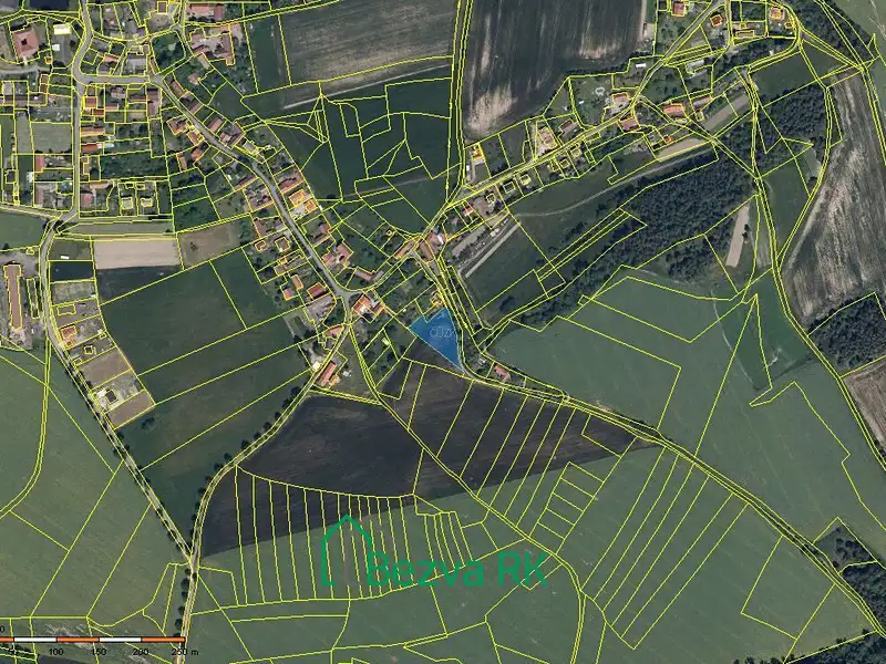 Prodej stavebního pozemku 1980 m², Zbenice – náhled fotky 3