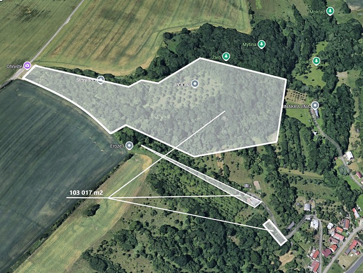 Prodej pozemku, 5 948 m² (1 z 4)