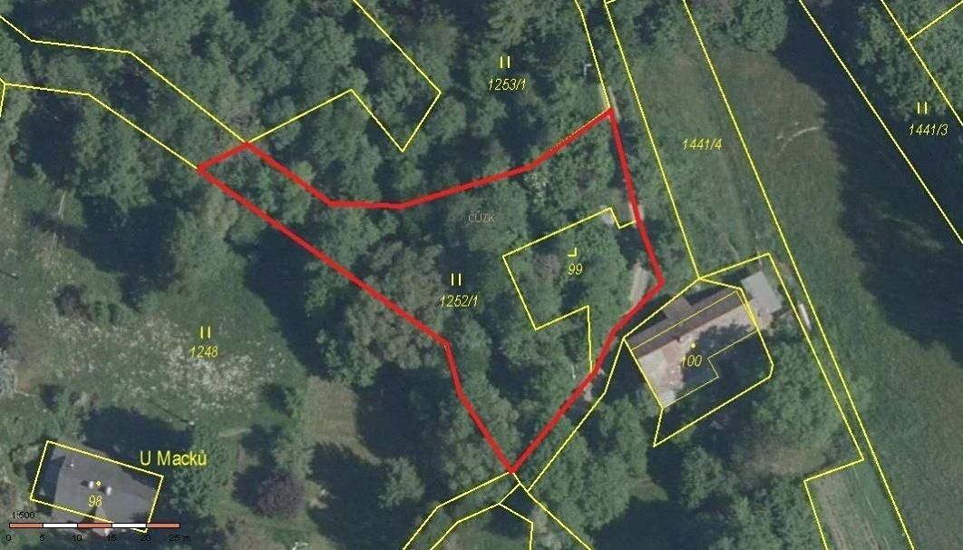 Prodej stavebního pozemku 1417 m² – fotografie 4