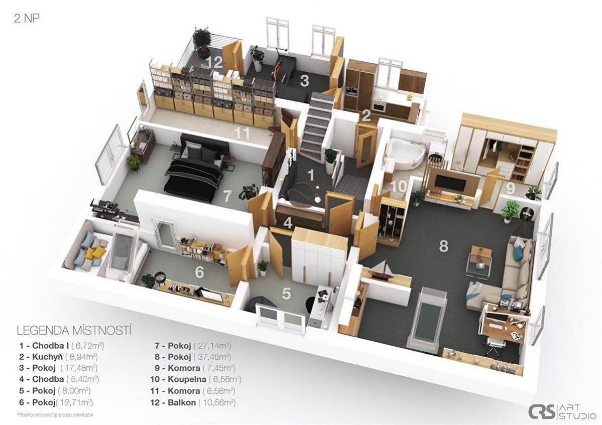 Prodej rodinného domu 324 m², pozemek 580 m² – fotografie 5