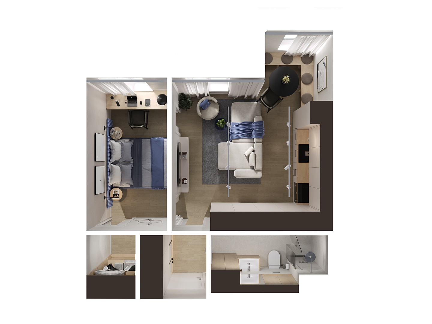 Prodej bytu 2+kk 37 m² – další