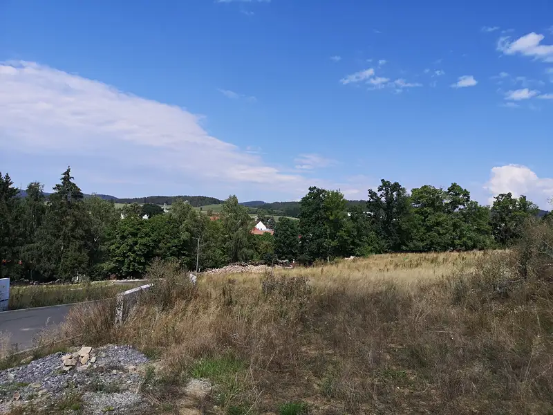 Prodej stavebního pozemku 1050 m², Nihošovice – náhled fotky 1