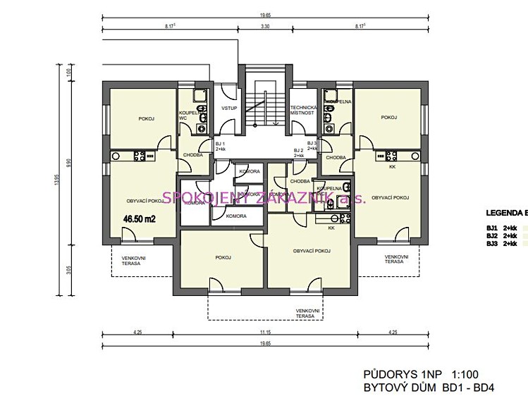 Квартира 3+kk на продаж, 86 м² (5 з 13)