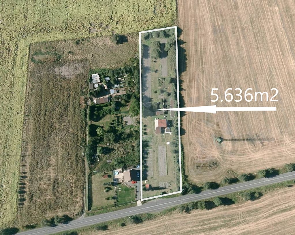 Prodej stavebního pozemku 5636 m²