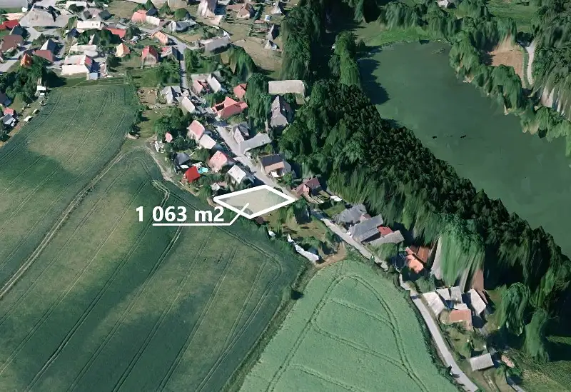 Prodej stavebního pozemku 1063 m², Zahrádky – náhled fotky 1