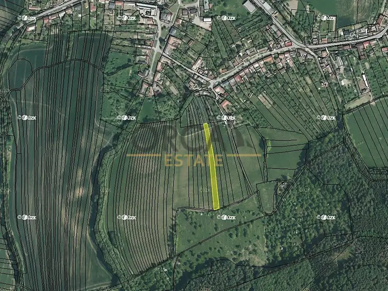 Prodej pole 2524 m², Cetechovice – náhled fotky 3