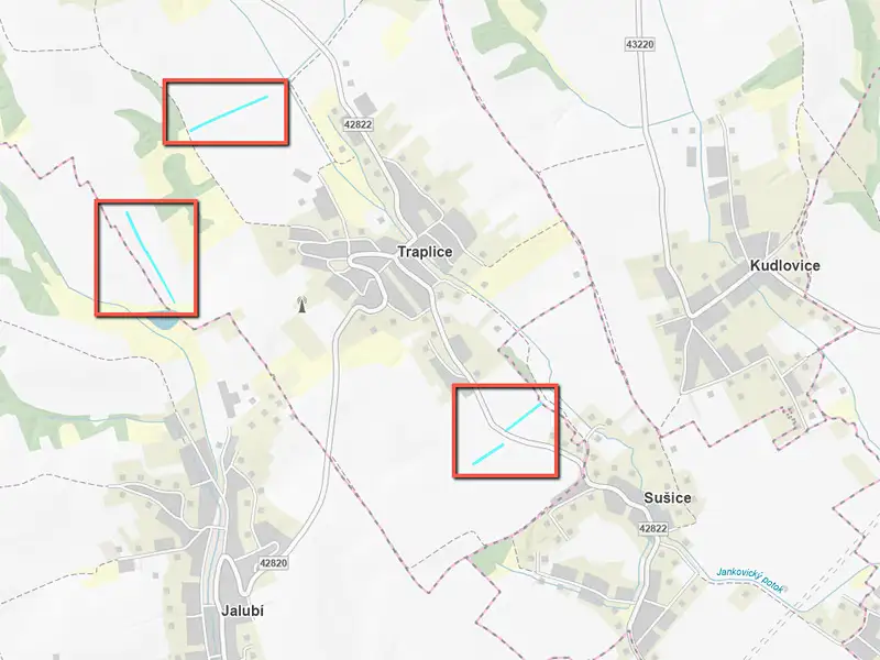 Prodej pole 9583 m², Traplice – náhled fotky 1