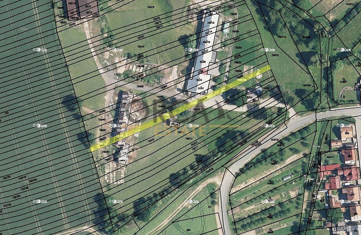 Prodej pozemku 615 m², Vřesovice – fotka 1 z 3