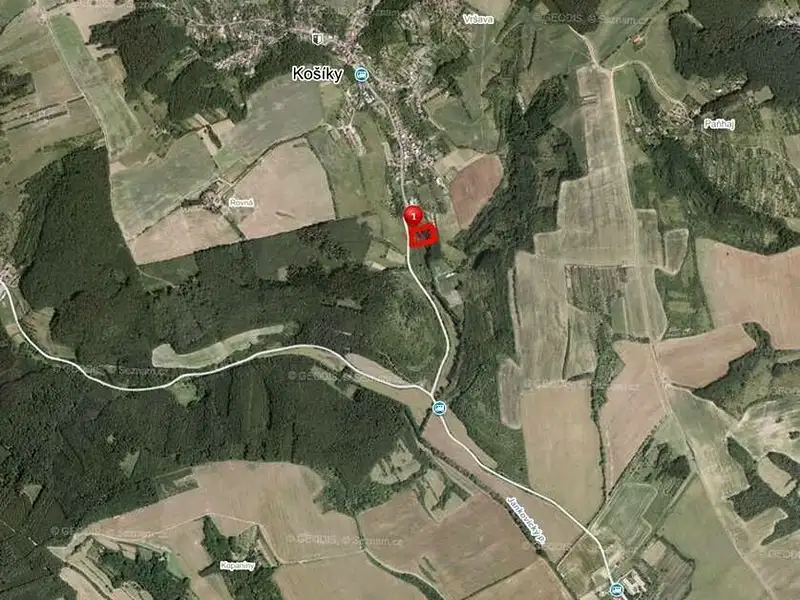 Pronájem louky 801 m², Košíky – náhled fotky 3
