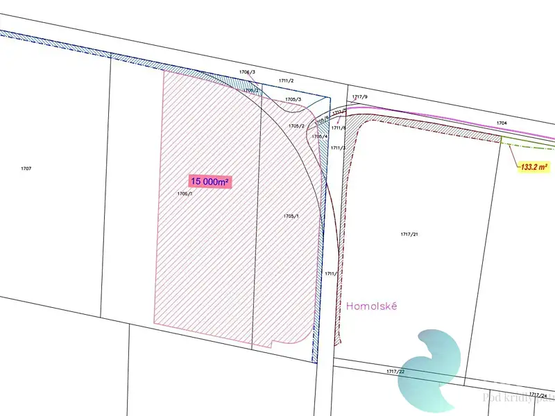 Prodej komerčního pozemku 15000 m², Planá – náhled fotky 2