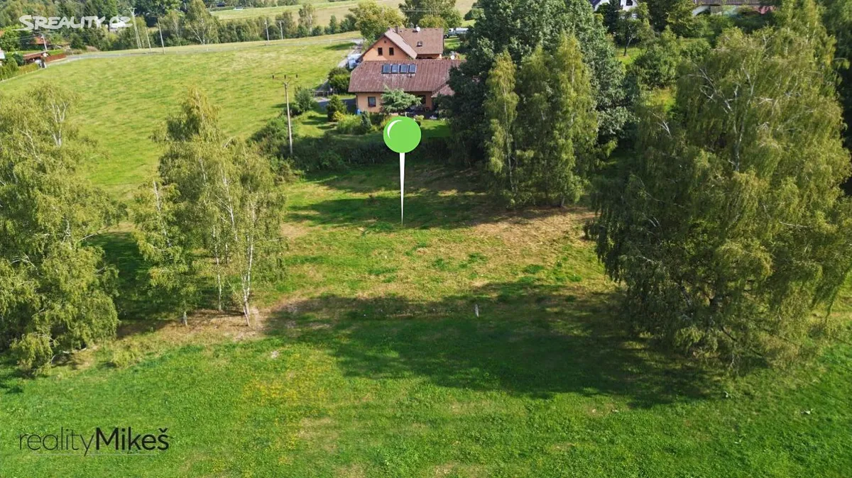 Prodej stavebního pozemku 1424 m² - Widok 2