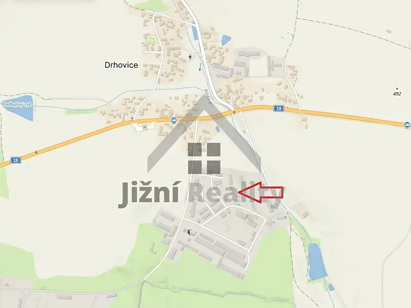 Prodej výrobní haly, prostoru 150 m², Drhovice – náhled fotky 3