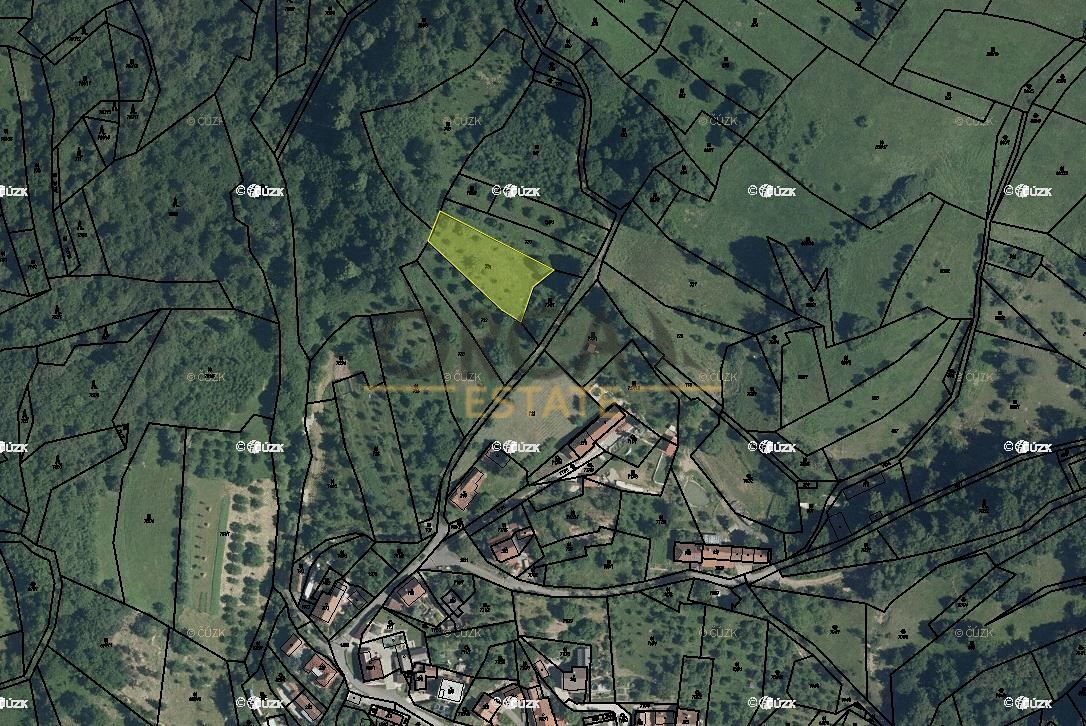 Prodej pole 1428 m², Nedašova Lhota – fotka 1 z 3