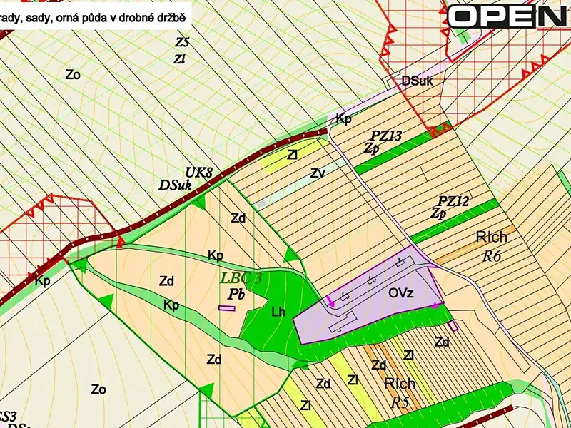Prodej zahrady 731 m², Hostěrádky-Rešov – náhled fotky 2