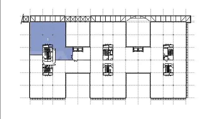 Pronájem kanceláře 531 m², Praha – náhled fotky 3