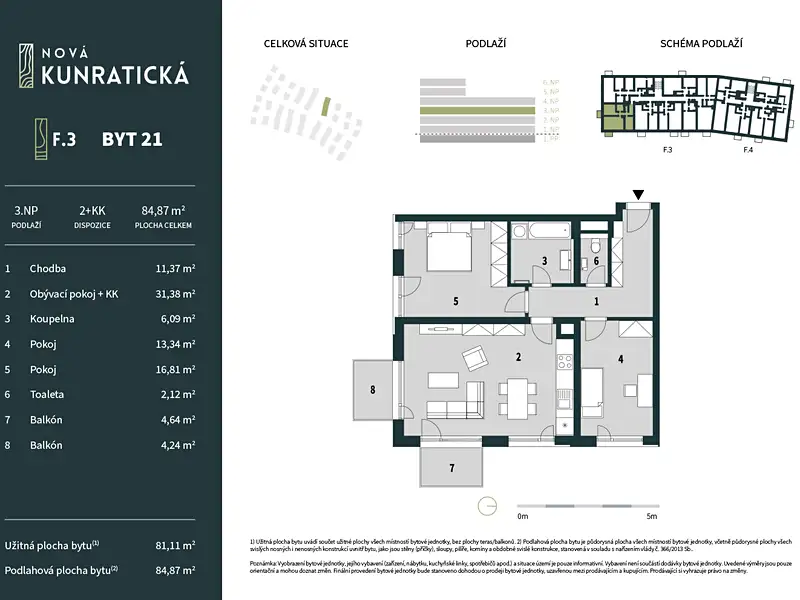 Prodej bytu 3+kk 81 m², Liberec – náhled fotky 2
