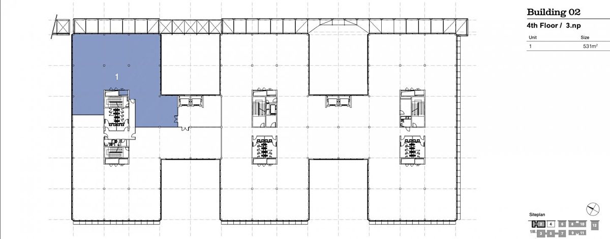 Pronájem kanceláře 531 m² – fotografie 3