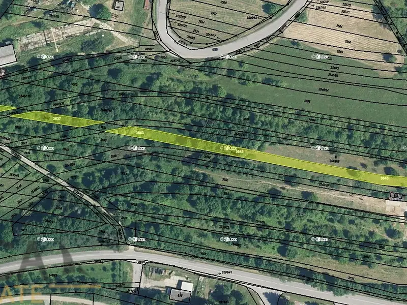 Prodej pole 2037 m², Osvětimany – náhled fotky 2