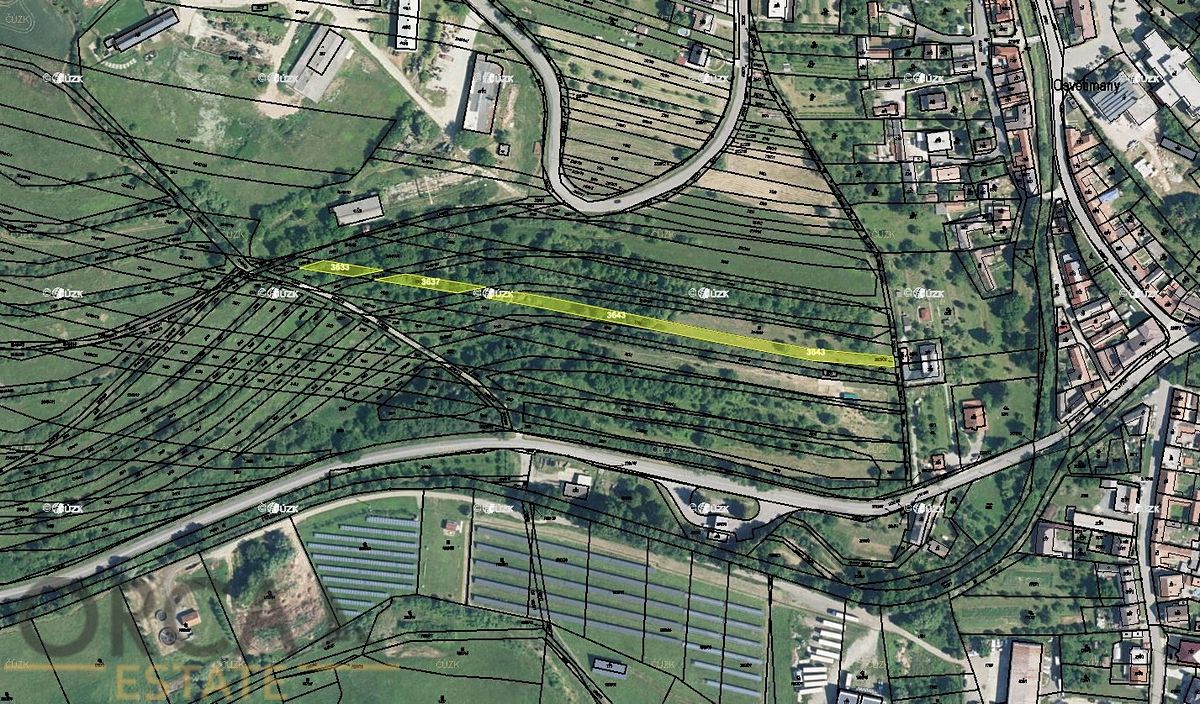 Prodej pole 2037 m², Osvětimany – fotka 1 z 3