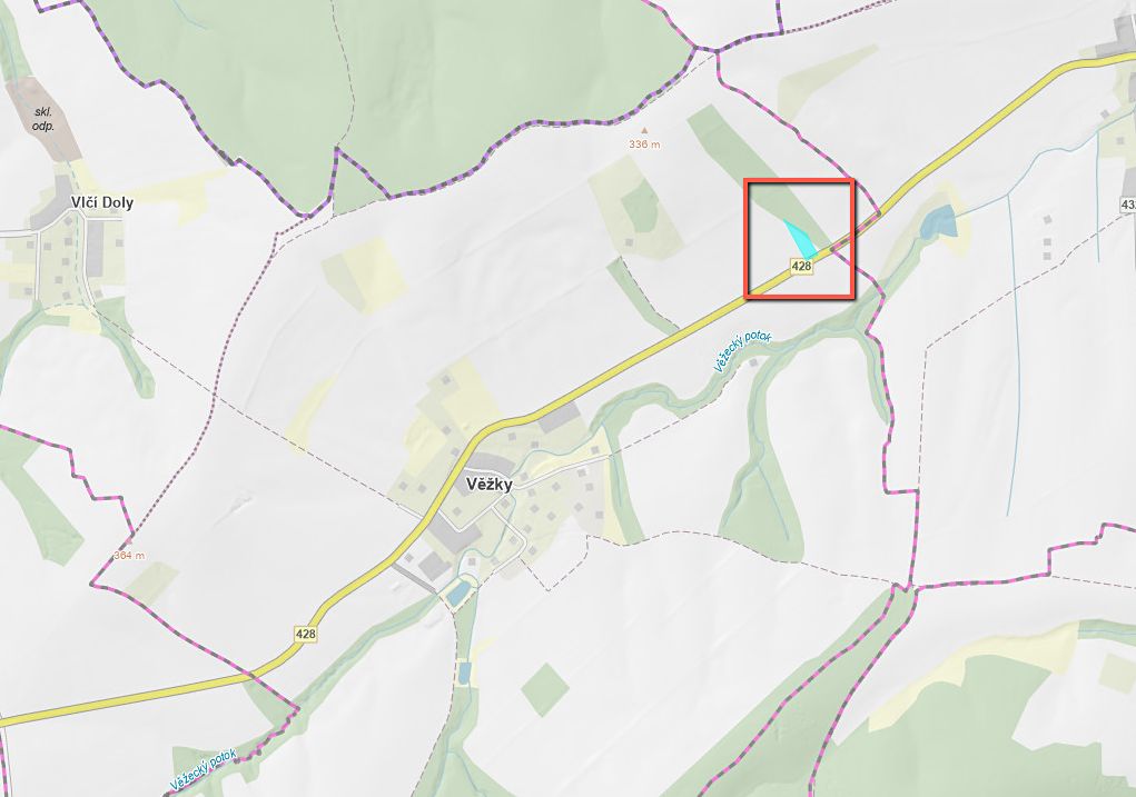 Prodej pole 6067 m², Věžky – fotka 1 z 3