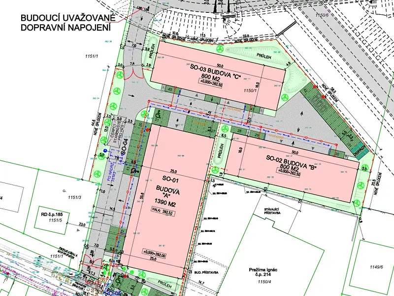 Prodej komerčního pozemku 7348 m², Tišnov – náhled fotky 3