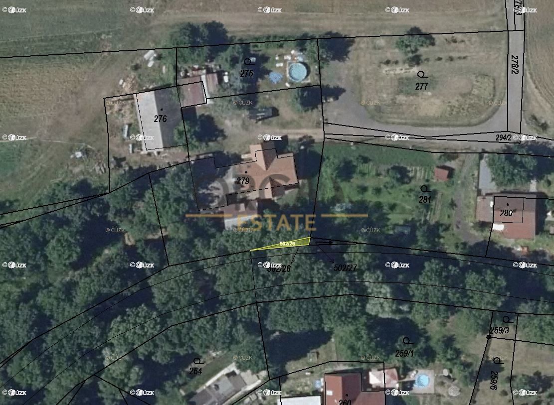 Prodej pozemku 14 m², Vilémov – fotka 1 z 3