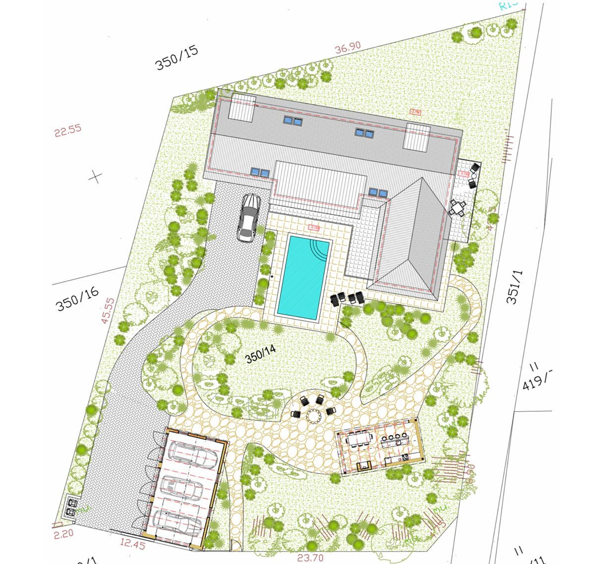 Prodej stavebního pozemku 1880 m² – fotografie 5