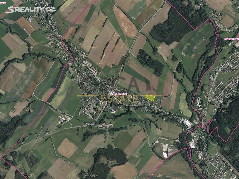 Prodej  louky 9 362 m² – pohled 2