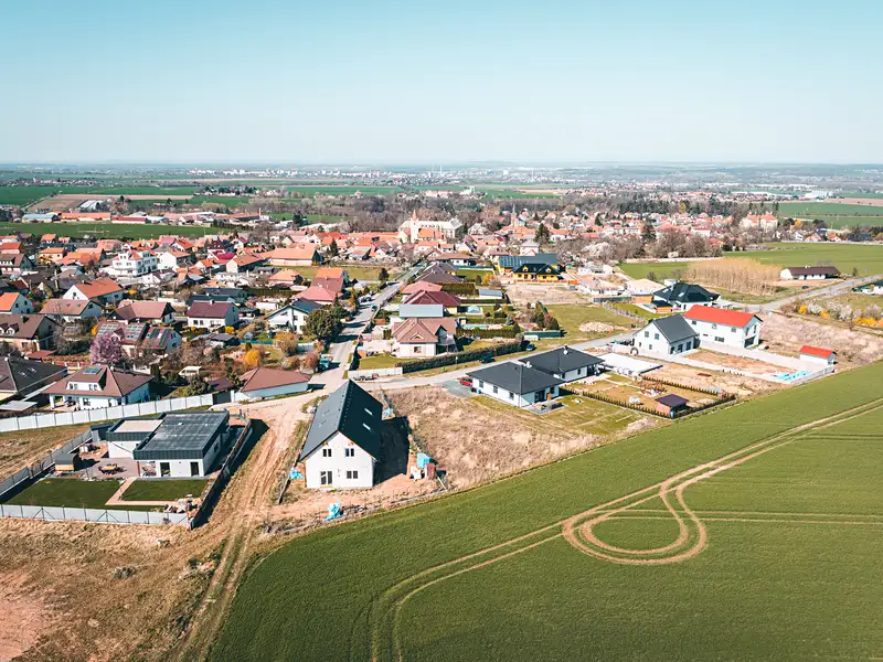 Prodej stavebního pozemku 846 m², Červené Pečky – náhled fotky 3