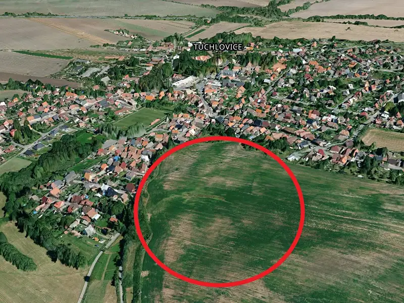 Prodej stavebního pozemku 13075 m², Tuchlovice – náhled fotky 3