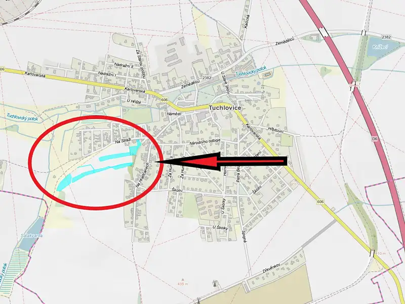 Prodej stavebního pozemku 13075 m², Tuchlovice – náhled fotky 2