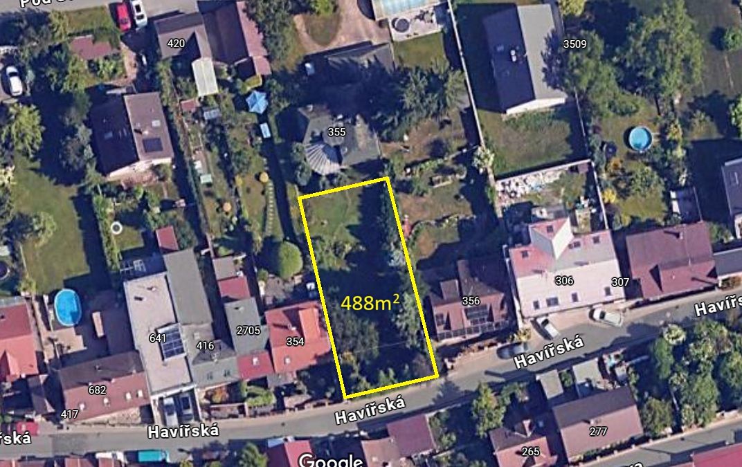 Prodej stavebního pozemku 488 m² – fotografie 2