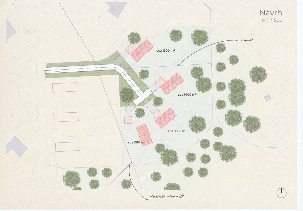 Prodej stavebního pozemku 10500 m² – fotografie 2
