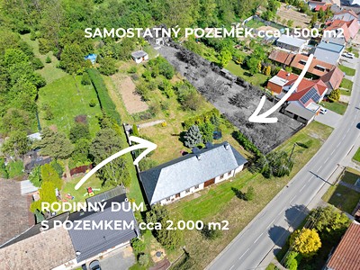 Prodej  rodinného domu 200 m², pozemek 2 000 m²