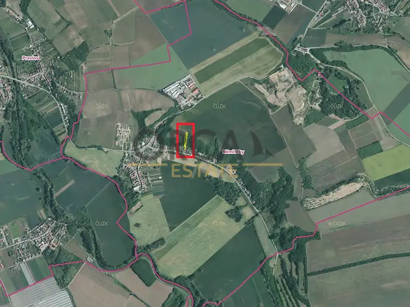 Prodej pozemku 1775 m², Němčičky – náhled fotky 3