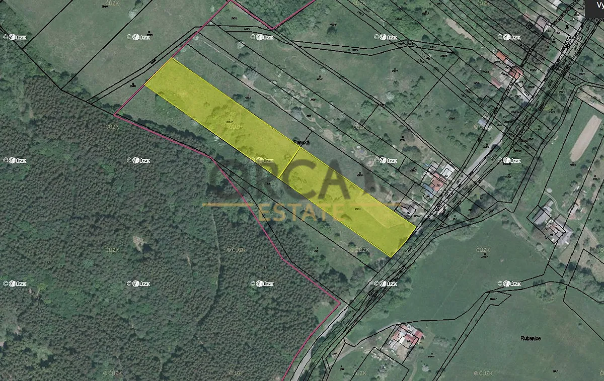 Prodej podílu 1/2 pole 6164 m²