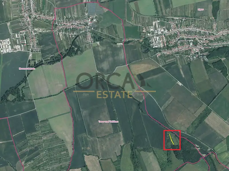 Prodej pole 1137 m², Tasov – náhled fotky 3